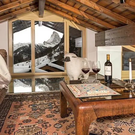 And Penthouse Zen, Two Properties, 100m From Lift And Piste Chalé Zermatt