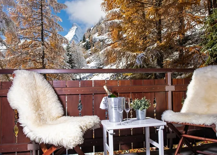 And Penthouse Zen, Two Properties, 100m From Lift And Piste Chalet *