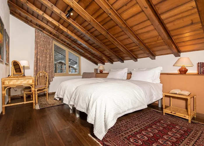 And Penthouse Zen, Two Properties, 100m From Lift And Piste Chalet Zermatt