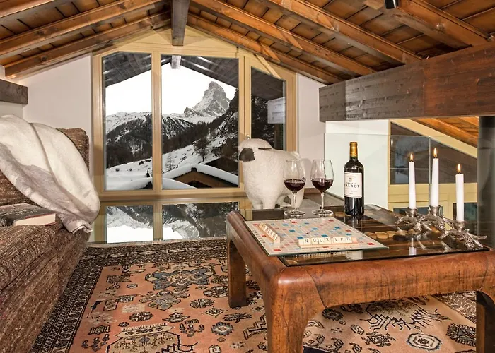 And Penthouse Zen, Two Properties, 100m From Lift And Piste Alpehytte Zermatt
